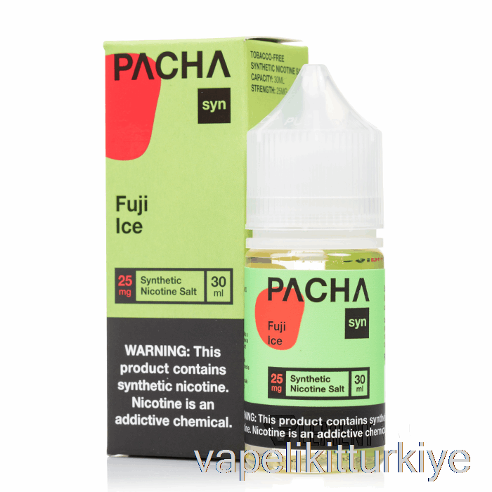 Vape Likit Fuji Buz - Pacha Syn Tuzları - 30ml 25mg